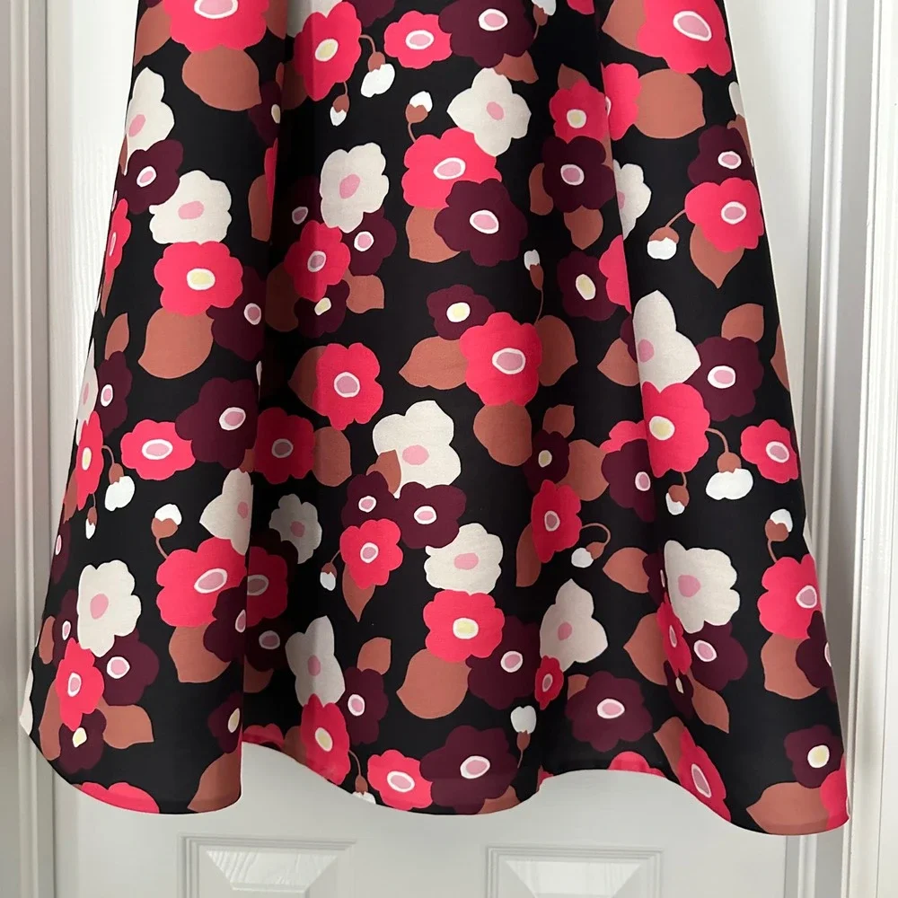 Kate Spade Blooming Mikado Floral Dress‎ Size 4